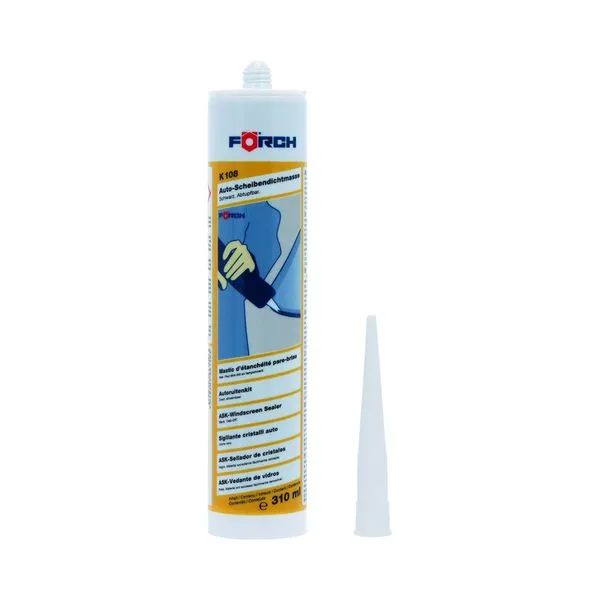 [6600 6150] Mastic d'étanchéité pour pare-brise, cartouche 310 ml