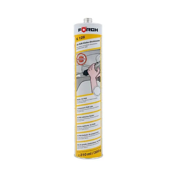 [6630 6501] Mastic pur blanc, cartouche 310 ml