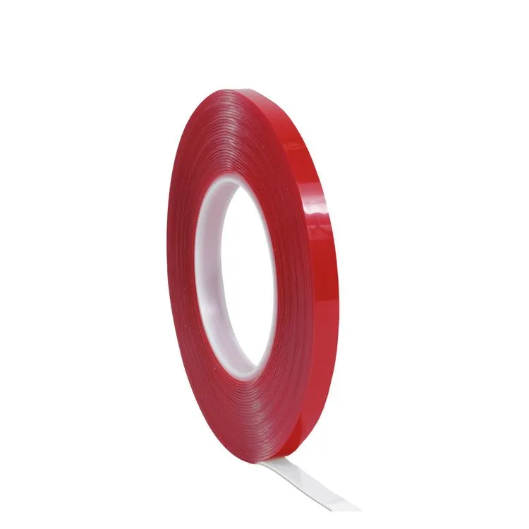 [6450 0906] Adhésif transparent double face 6 mm, rouleau 10m