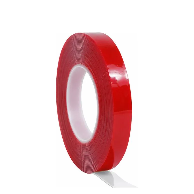 [6450 0912] Adhésif transparent double face 12 mm, rouleau 10m