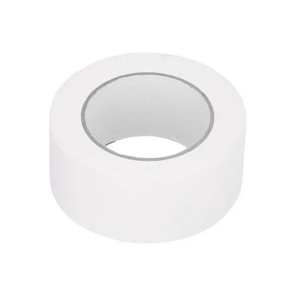 [8771 50 1] Ruban adhésif PVC rainuré blanc, rouleau 33m