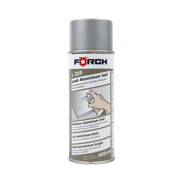 [6210 2597] Peinture aluminium clair, aérosol 400 ml