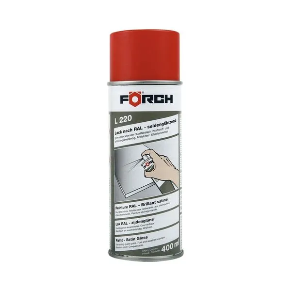 [6210 2541] Peinture supérieure RAL 3000, aérosol 400 ml
