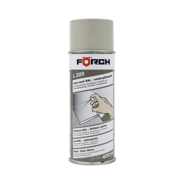[6210 2544] Peinture supérieure RAL 7032, aérosol 400 ml