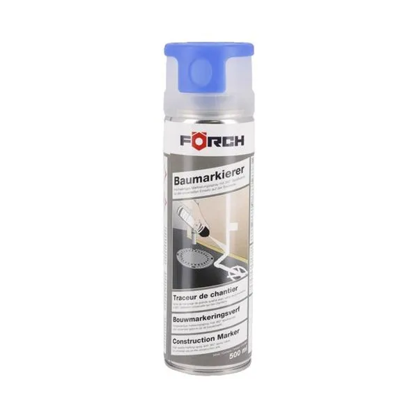 [6280 5022] Traceur bleu de chantier, spray 500 ml