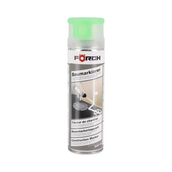 [6280 5023] Traceur vert de chantier, spray 500 ml