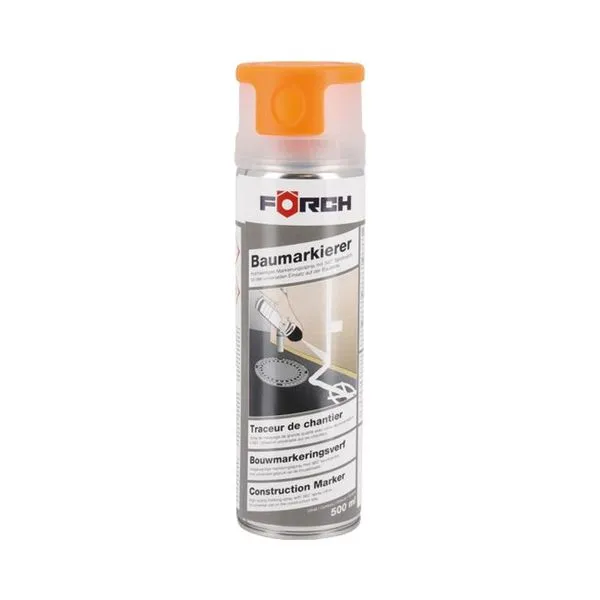 [6280 5024] Traceur orange de chantier, spray 500 ml
