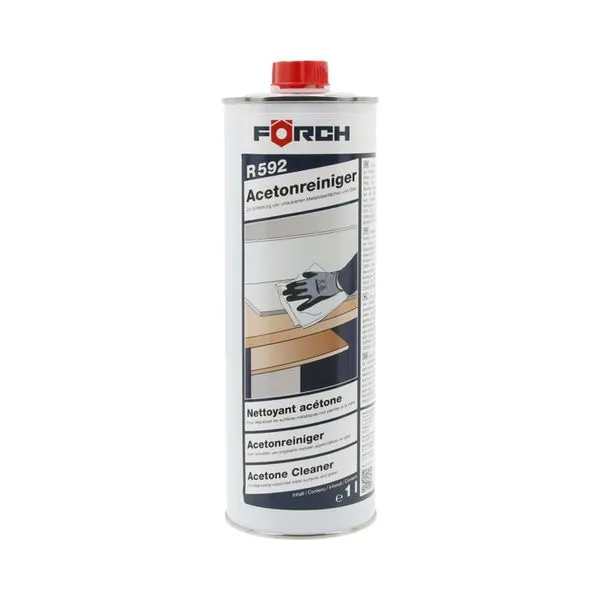 [6110 1010] Nettoyant acétone, bouteille 1l