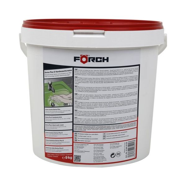 [6180 9102] Crème lavante derma plus, pot 9 kg