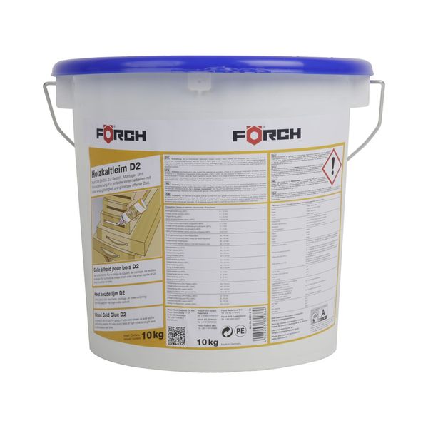 [6850 2 10] Colle à froid D2 pour bois, seau 10 kg