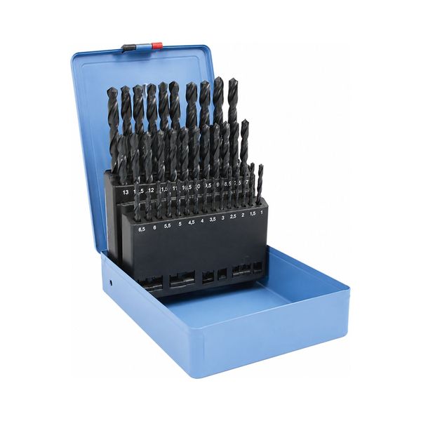 [5509 5501 6] Set of 41 ground drill bits DIN 338 HSS, N-type