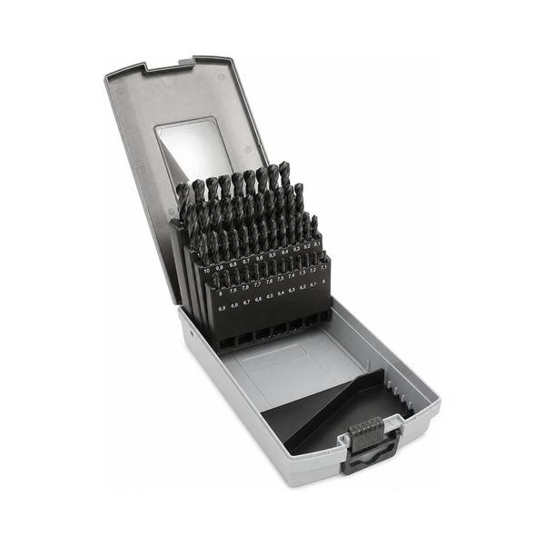 [5509 5501 5] Set of 51 ground drill bits DIN 338 HSS, N-type