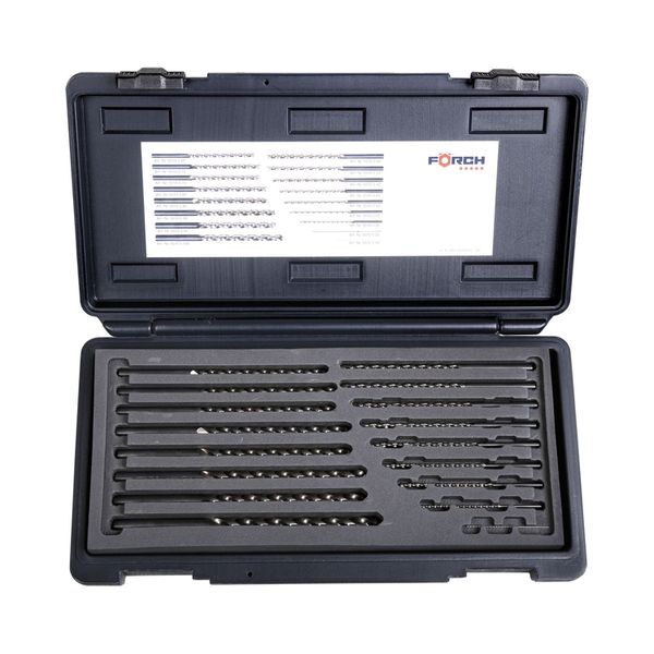 [5509 5 5510] Set of 17 drill bits DIN 338 HSS-E, W-type