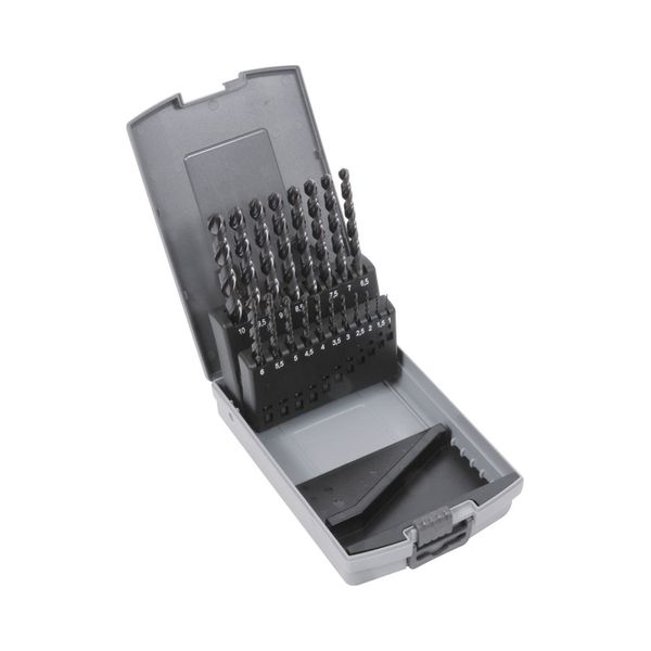[5509 5 5567 19] Set of 19 drill bits DIN 338 HSS-E, multi-TT