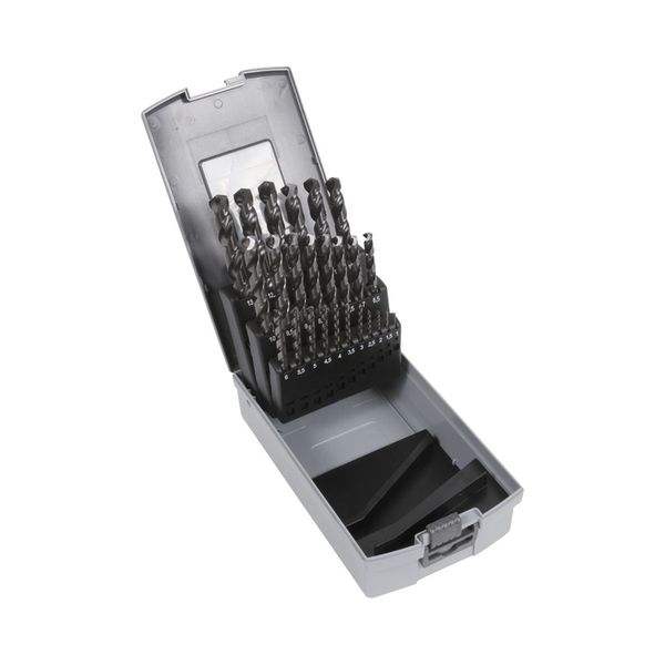 Kit de 25 forets DIN 338 HSS-E, multi-TT