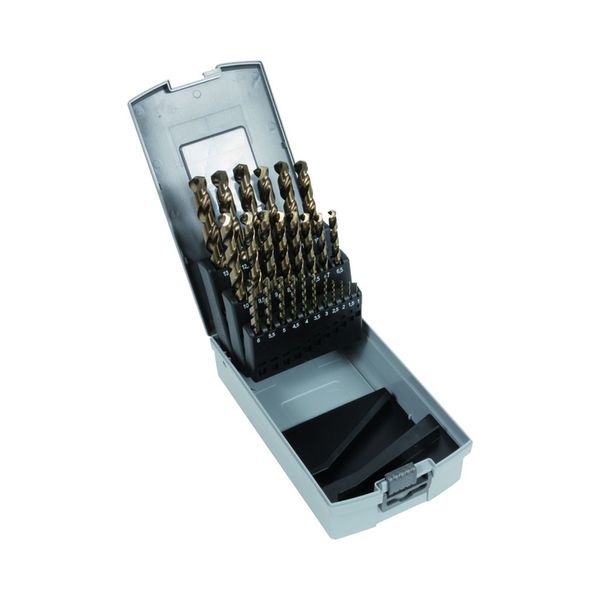 Kit de 25 forets DIN 338 HSS-E, steam