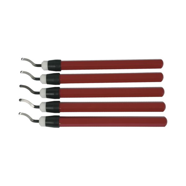 [4750 2 5] Kit 5 manches à ébavurer aluminium