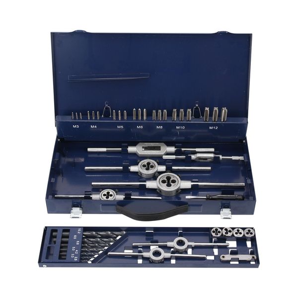 [5569 551] Set of metric taps and dies, 45 pieces
