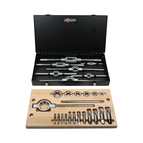 Coffret de taraudage G (BSP), 26 pièces