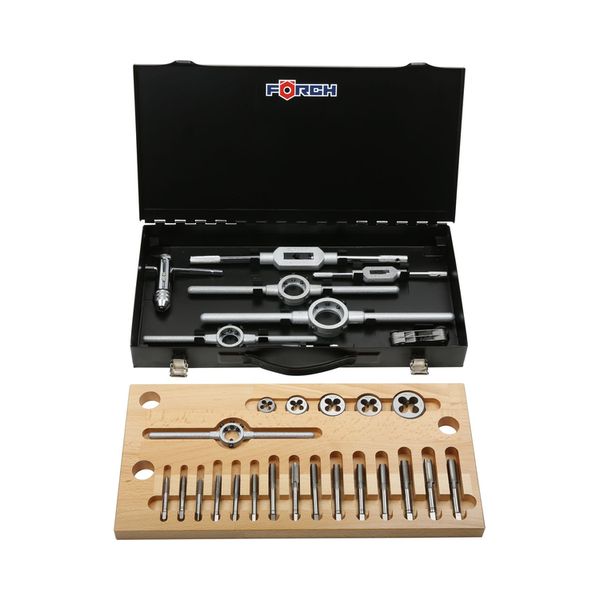 Coffret de taraudage UNC, 29 pièces