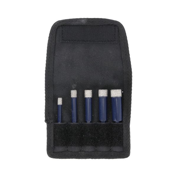 [5609 5619 5] Trousse de 5 forets diament pour carrelage