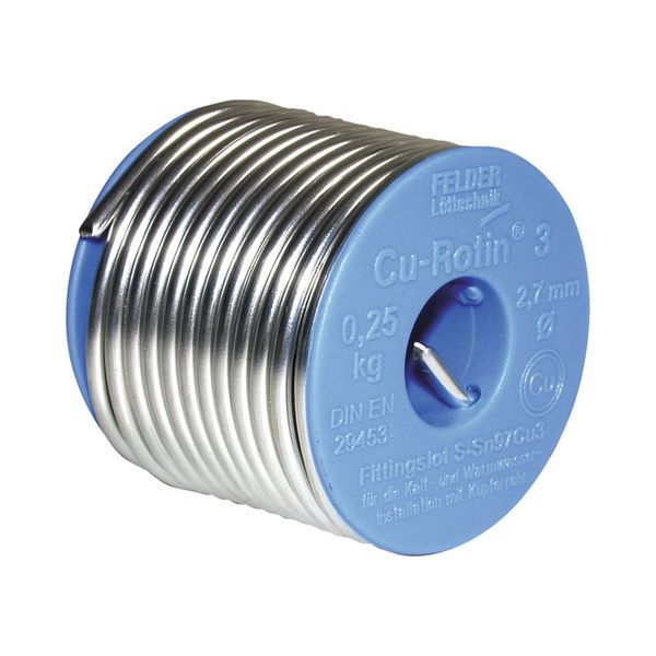 [8696 27] Bobines d'étain N°3, rouleaux 250g