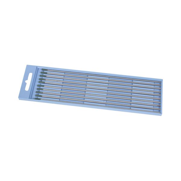 Électrodes tungstène WP 00 vert, diamètre 3,2 mm