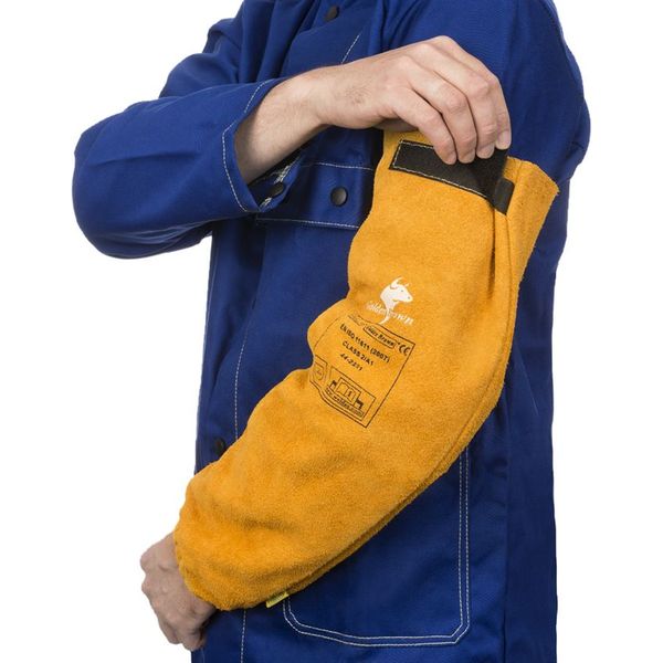 [5400 413] Welder's sleeve, split leather
