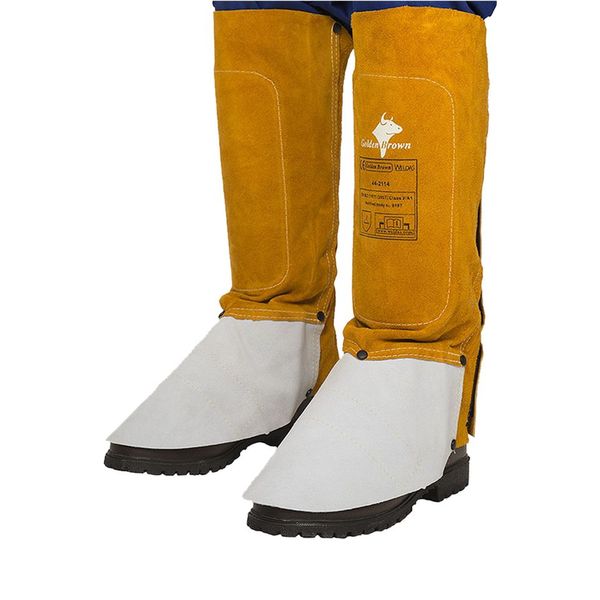 [5400 421] Welder gaiters, split leather, 360,0 mm
