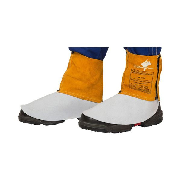 [5400 421 1] Welder gaiters, split leather, 150,0 mm