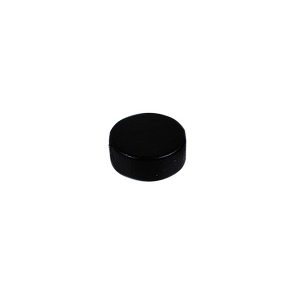 Caches noirs pour vis M5 de plaque