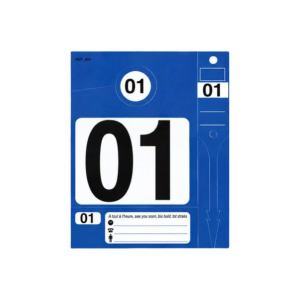 [3097 42] Blue identity cards