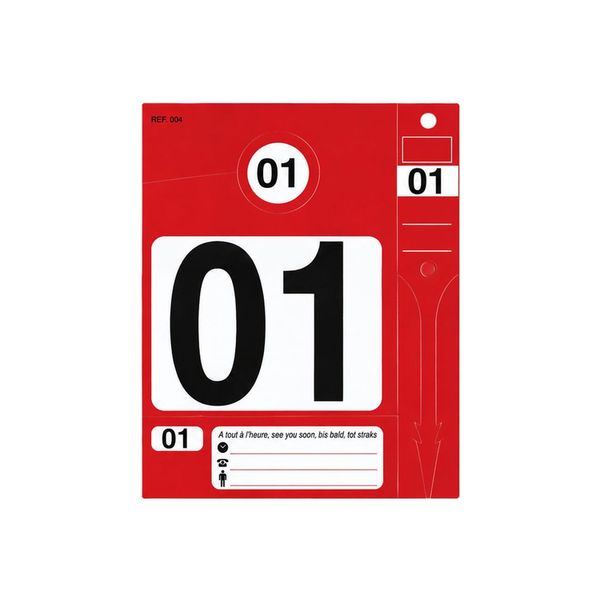 [3097 43] Red identity cards